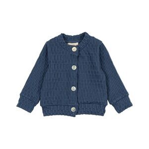 Mon Tresor Girls  Basket-Weave Cardigan, Blue